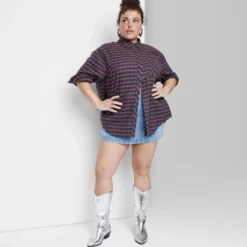 Women's Oversized Button-Down Flannel Shirt - Wild Fable™ Plaid 14 Women's Oversized Button-Down Flannel Shirt - Wild Fable™ Plaid -Target GUEST 00c5a37a 0c4f 459d b05e d7336c72bab7