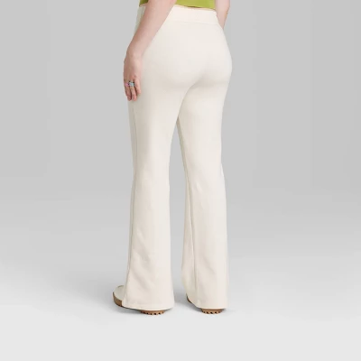 Women's High-Rise Wide Leg French Terry Sweatpants - Wild Fable™ 4 Women's High-Rise Wide Leg French Terry Sweatpants - Wild Fable™ - Image 2