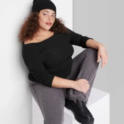 Women's Fitted Off The Shoulder Sweater Top - Wild Fable™ 10 Women's Fitted Off The Shoulder Sweater Top - Wild Fable™ -Target GUEST 08c072fa 38a7 42b8 9182 c1d8538b88e8