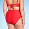 Women's High Waist Cheeky Bikini Bottom - Wild Fable™ Red -Target GUEST 0c6fdd9d 6ae6 4bbd bbfc 0c830c7481a7