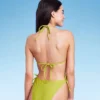 Women's Shell Detail Triangle Bikini Top - Wild Fable™ Green -Target GUEST 0c7d14c7 e052 43c0 85a4 6fddab12322c