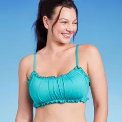 Women's Ruffle Detail Bralette Bikini Top - Wild Fable™ -Target GUEST 0df5fa03 586f 4882 9281 52605fd55b25