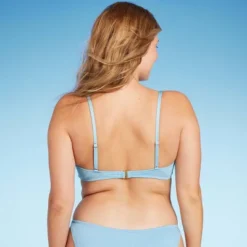 Women's Twist-Front Bralette Bikini Top - Wild Fable™ Blue Lurex 11 Women's Twist-Front Bralette Bikini Top - Wild Fable™ Blue Lurex -Target GUEST 0f474f95 e908 40cd 9b84 46bf993ac3a4