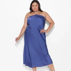 Women's Lace Trim Maxi A-Line Dress - Wild Fable™ Blue -Target GUEST 106342d0 b5ad 4c69 98a2 bbdcc7eb1df2