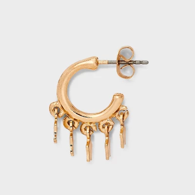 Sun And Moon Earring Set 18pc - Wild Fable™ Gold 4 Sun And Moon Earring Set 18pc - Wild Fable™ Gold - Image 2