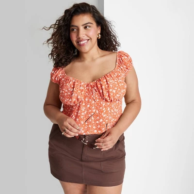 Women's Cap Sleeve Sweetheart Top - Wild Fable™ 9 Women's Cap Sleeve Sweetheart Top - Wild Fable™ - Image 7