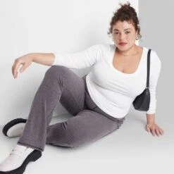 Women's Long Sleeve Scoop Neck T-Shirt - Wild Fable™ 12 Women's Long Sleeve Scoop Neck T-Shirt - Wild Fable™ -Target GUEST 1c2514ab 3602 43a8 b2ad 635e46781aec