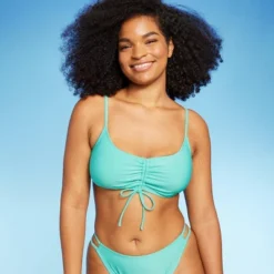 Women's Ruched Drawstring Front Bralette Bikini Top - Wild Fable™ -Target GUEST 1c8d54ff 122d 42d1 ab90 466130737342