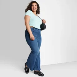 Women's High-Rise Flare Jeans - Wild Fable™ Dark Blue Wash 9 Women's High-Rise Flare Jeans - Wild Fable™ Dark Blue Wash -Target GUEST 1ca76bba fc19 412b ad5f 829bd6fb1442