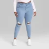 Women's Super-High Rise Distressed Skinny Jeans - Wild Fable™ Medium Wash 2 Women's Super-High Rise Distressed Skinny Jeans - Wild Fable™ Medium Wash -Target GUEST 1eb6fb2d 1b0d 442b ae84 8928c66b671d