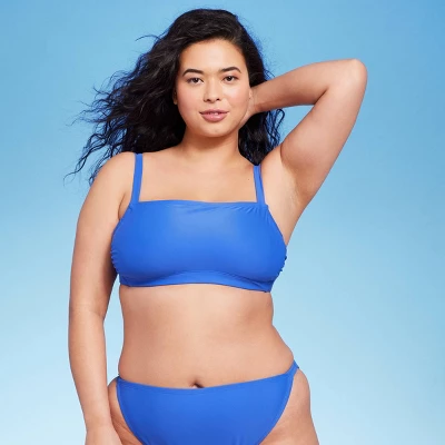 Women's Scrunchie Back Detail Bralette Bikini Top - Wild Fable™ 9 Women's Scrunchie Back Detail Bralette Bikini Top - Wild Fable™ - Image 7