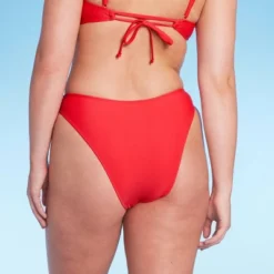 Women's Low-Rise Super Cheeky Extra High Leg Bikini Bottom - Wild Fable™ Red -Target GUEST 208a39e7 a055 4353 9795 0d2df22cfa7c