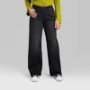 Women's Super-High Rise Wide Leg Baggy Jeans - Wild Fable™ Black Wash 2 Women's Super-High Rise Wide Leg Baggy Jeans - Wild Fable™ Black Wash -Target GUEST 240082f1 9b4e 408a 9295 82cbe03dff8c