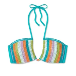 Women's Crochet U Bralette Bikini Top - Wild Fable™ Multi -Target GUEST 24dd5843 571e 4c1f 8183 42a3232ef1e2