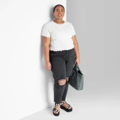 Women's Super-High Rise Curvy Tapered Jeans - Wild Fable™ Black Wash 9 Women's Super-High Rise Curvy Tapered Jeans - Wild Fable™ Black Wash -Target GUEST 24f96f62 0047 4c1e 8c67 0ab7ebc7c0e7