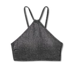 Women's High Next Halter Bralette Bikini Top - Wild Fable™ Black Lurex -Target GUEST 2dcba322 0e74 4ebf afc1 adfc664fa491