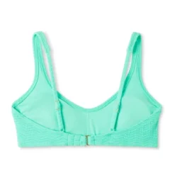 Women's Pucker Textured Bralette Bikini Top - Wild Fable™ Sea Green -Target GUEST 30c4fd92 894e 415e 96c9 9c8263a09376