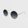 Women's Metal Round Sunglasses - Wild Fable™ Gold 1 Women's Metal Round Sunglasses - Wild Fable™ Gold -Target GUEST 30ce7838 9b4e 42a3 8bb5 bff89dd5fd0c