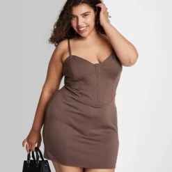 Women's Sleeveless Corset Mini Knit Bodycon Dress - Wild Fable™ -Target GUEST 31572e2a 941a 42c4 837f afb6926a7009