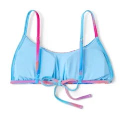 Women's Tunnel Front Bralette Bikini Top - Wild Fable™ Blue Marble Print -Target GUEST 34ace4c7 1b40 4c46 aee5 f46f8302907d