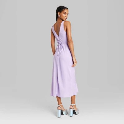 Women's Lace Detail Slip Midi Dress - Wild Fable™ 3 Women's Lace Detail Slip Midi Dress - Wild Fable™