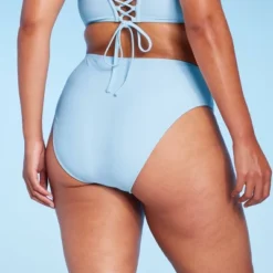 Women's High Leg Cheeky High Waist Bikini Bottom - Wild Fable™ Light Blue -Target GUEST 386c3918 01b4 40ee 8bb3 e8d20344dc8a