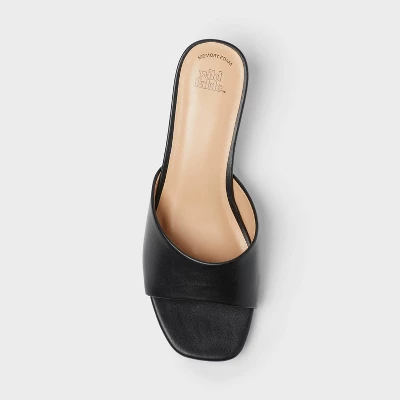 Women's Mavis Mid Martini Mule Heels With Memory Foam Insole - Wild Fable™ 4 Women's Mavis Mid Martini Mule Heels With Memory Foam Insole - Wild Fable™ - Image 2