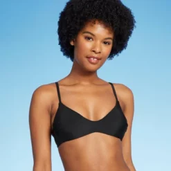 Women's Low Coverage Mini Bralette Bikini Top - Wild Fable™ Black -Target GUEST 3a7298d1 a847 487e bbef 35f4d80cd1b2