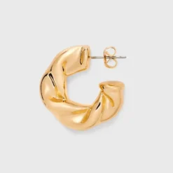 Wide And Chunky Twist Earring Set 3pc - Wild Fable™ Gold: Nickel-Free Metal, Clip-In Clasp, Hoop Style 5 Wide And Chunky Twist Earring Set 3pc - Wild Fable™ Gold: Nickel-Free Metal, Clip-In Clasp, Hoop Style -Target GUEST 43eadce0 c8ce 4ef9 a9b4 0873831a0e53