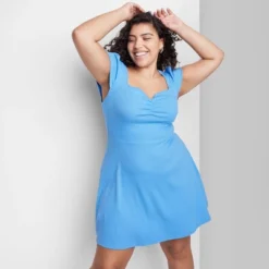 Women's Cap Short Sleeve Fit & Flare Knit Skater Dress - Wild Fable™ -Target GUEST 44d33e38 594f 4067 8438 50dd5f3eb292