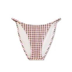 Women's High Leg Cheeky Bikini Bottom - Wild Fable™ Multi Check Print -Target GUEST 45d7afe7 55ea 4302 9573 7dda86cc008c