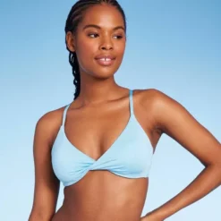 Women's Twist-Front Bralette Bikini Top - Wild Fable™ Blue Lurex 9 Women's Twist-Front Bralette Bikini Top - Wild Fable™ Blue Lurex -Target GUEST 4c1cfa6d 3191 4680 819a 4dda97eeff97