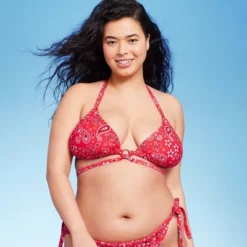 Women's Ring Front Strappy Triangle Bikini Top - Wild Fable™ 23 Women's Ring Front Strappy Triangle Bikini Top - Wild Fable™ -Target GUEST 50263801 7b67 41c7 901c 46ced79cd3e4