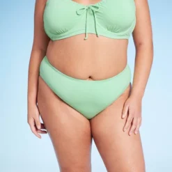Women's Mid-Rise High Leg Cheeky Lurex Bikini Bottom - Wild Fable™ Mint Green 7 Women's Mid-Rise High Leg Cheeky Lurex Bikini Bottom - Wild Fable™ Mint Green -Target GUEST 531372c4 448e 4fb5 9ec8 d712a69b30f2