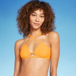 Women's Cut Out Cross Front Bralette Bikini Top - Wild Fable™ -Target GUEST 53c1d1d6 7947 4d7c 8a5c 8b28e84d7ac4
