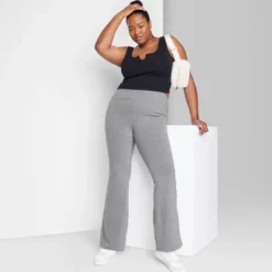 Women's High-Waisted Flare Leggings - Wild Fable™ Heather Gray 9 Women's High-Waisted Flare Leggings - Wild Fable™ Heather Gray -Target GUEST 5877deeb 8cae 4bea 975c d3fd99e363c9
