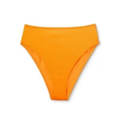 Women's Ribbed High Waist High Leg Extra Cheeky Bikini Bottom - Wild Fable™ Orange -Target GUEST 59a82bb2 3703 429a bffb eade39b36dba