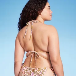 Women's Embroidered Detail Triangle Bikini Top - Wild Fable™ Multi Floral Print 12 Women's Embroidered Detail Triangle Bikini Top - Wild Fable™ Multi Floral Print -Target GUEST 5ad655bb 7702 4cd9 9e23 9d657a4644da