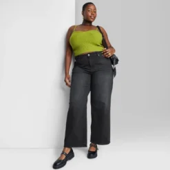 Women's Super-High Rise Wide Leg Baggy Jeans - Wild Fable™ Black Wash 9 Women's Super-High Rise Wide Leg Baggy Jeans - Wild Fable™ Black Wash -Target GUEST 5c0eec36 b46d 4919 afb4 f439da56bd32