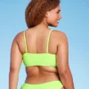 Women's Lace-Up Longline Bikini Top - Wild Fable™ Neon Green 1 Women's Lace-Up Longline Bikini Top - Wild Fable™ Neon Green -Target GUEST 5c744199 d101 4077 a587 17c125af7c46