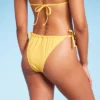 Women's Side-Tie Ultra High Leg Adjustable Coverage Bikini Bottom - Wild Fable™ Yellow 1 Women's Side-Tie Ultra High Leg Adjustable Coverage Bikini Bottom - Wild Fable™ Yellow -Target GUEST 5dc8fcf8 4f9d 4b8c 9292 36714c584db7