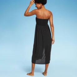 Women's Smocked High Slit Convertible Cover Up Dress - Wild Fable™ 17 Women's Smocked High Slit Convertible Cover Up Dress - Wild Fable™ -Target GUEST 6212655b 4036 44d6 b50a b431c1a1b874