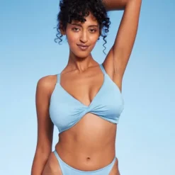 Women's Twist-Front Bralette Bikini Top - Wild Fable™ Blue Lurex 13 Women's Twist-Front Bralette Bikini Top - Wild Fable™ Blue Lurex -Target GUEST 6331c92a ccd0 4b56 9552 d53f42c0a081
