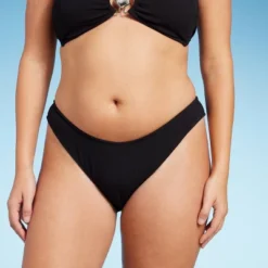 Women's Pucker Textured Extra Cheeky Extra High Leg Bikini Bottom - Wild Fable™ -Target GUEST 63d5113f 4697 4e4e 95ca c69f8b5bf2c8