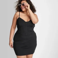 Women's Sleeveless Corset Mini Knit Bodycon Dress - Wild Fable™ -Target GUEST 66231bd3 a314 406b 935b 2c0abba71625