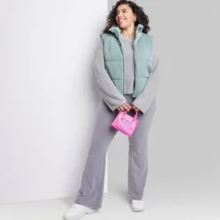 Women's Matte Cropped Puffer Vest - Wild Fable™ -Target GUEST 673545aa f14f 4427 9953 8d29f490e20d