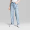 Women's High-Rise 90's Relaxed Slashed Straight Jeans - Wild Fable™ Light Wash 1 Women's High-Rise 90's Relaxed Slashed Straight Jeans - Wild Fable™ Light Wash -Target GUEST 6fcceb50 fe06 43f8 8fe5 f01e563a4db8