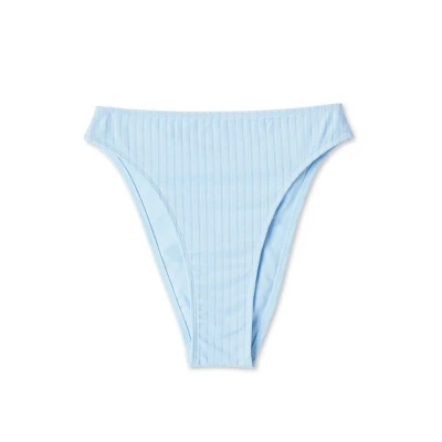 Women's Ribbed High Leg Cheeky High Waist Bikini Bottom - Wild Fable™ 7 Women's Ribbed High Leg Cheeky High Waist Bikini Bottom - Wild Fable™ - Image 5