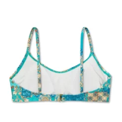 Women's Scoop Front Bralette Bikini Top - Wild Fable™ Blue Patchwork Print 15 Women's Scoop Front Bralette Bikini Top - Wild Fable™ Blue Patchwork Print -Target GUEST 757ef835 f2ee 4b6a 991e 60c0c3e96ff4