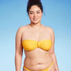 Women's Knot-Front Bandeau Bikini Top - Wild Fable™ Yellow 11 Women's Knot-Front Bandeau Bikini Top - Wild Fable™ Yellow -Target GUEST 79082055 08e7 436f 874a 9cad80e227e4